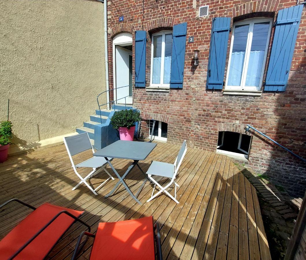 Les Belles Terrasses Dieppe ,3 Appartements , Le Vegetal De 1 A 8 Personnes , Le Tropical De 1 A 6 Personnes , Le Floral Avec Terrasse De 1 A 3 Personnes , Quartier Calme Au Stationnement Gratuit A Cote De L'Avenue Verte エクステリア 写真