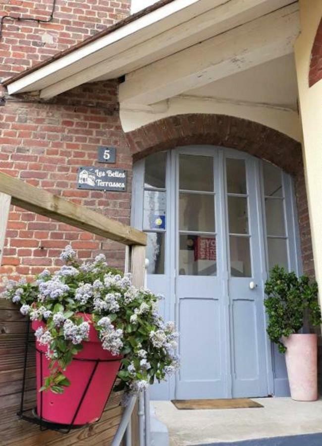 Les Belles Terrasses Dieppe ,3 Appartements , Le Vegetal De 1 A 8 Personnes , Le Tropical De 1 A 6 Personnes , Le Floral Avec Terrasse De 1 A 3 Personnes , Quartier Calme Au Stationnement Gratuit A Cote De L'Avenue Verte エクステリア 写真
